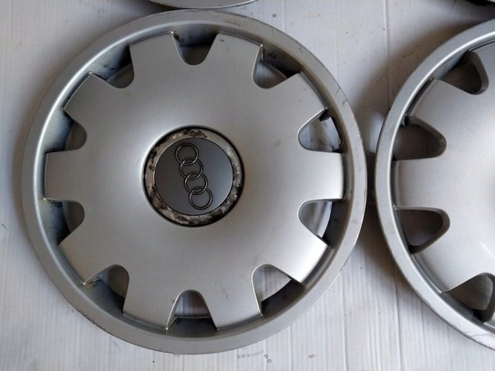 4× Колпак Audi OE Оригинальный 16" серебристый, фото 11