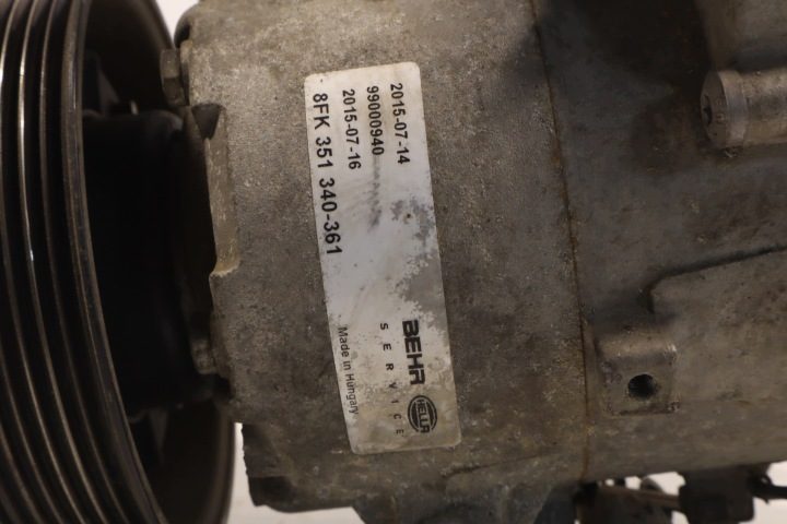 КОМПРЕССОР КОНДИЦИОНЕРА OPEL ASTRA J 1.4TURBO, фото 7