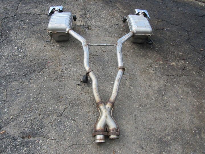 ГЛУШИТЕЛИ KOŃCOWE ВЫХЛОПА Mercedes-Benz SLK R171 171 3.5 V6 A1714910201, фото 6