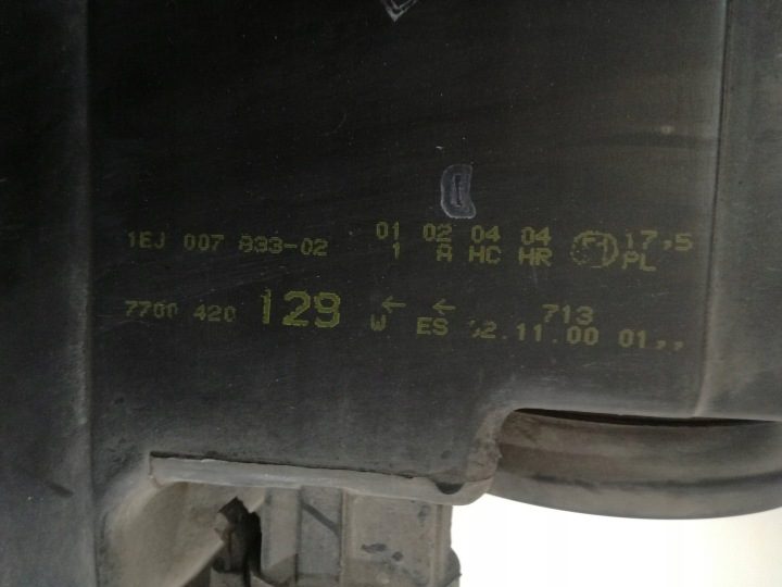 Фара правая передняя RENAULT LAGUNA I (B56_, 556_) 14942000 1.6L бензин, фото 6
