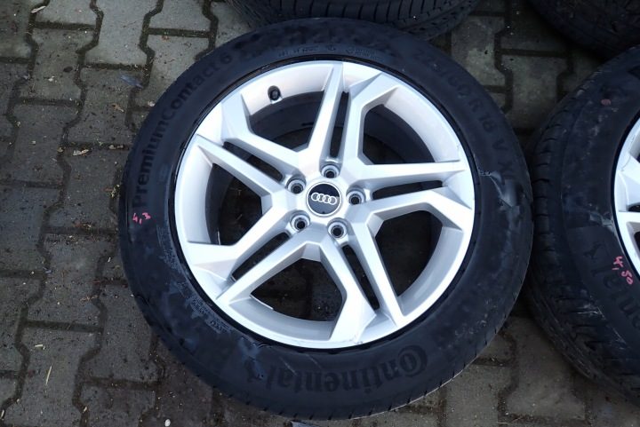 КОЛЕСА ДИСКИ ШИНЫ AUDI Q5 80A РЕСТАЙЛИНГ 225/60/18 CONTINENTAL ЛЕТО, фото 2