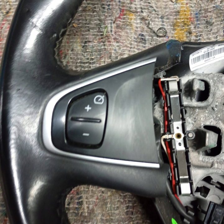 РУЛЬ КОЖА МУЛЬТИФУНКЦИОНАЛЬНАЯ RENAULT CAPTUR CLIO IV РЕСТАЙЛИНГ 484000110R, фото 6