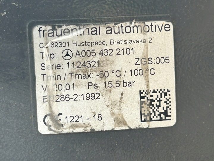 Mercedes-Benz OE A0054322101 ресивер, проводка пневматическая, фото 9