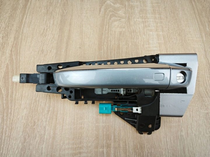 ОРИГИНАЛЬНАЯ РУЧКА НАРУЖНАЯ ЛЕВАЯ ПЕРЕДНЯЯ LED KEYLESS AUDI A7 C7 LX7P 26 л.с., фото 1