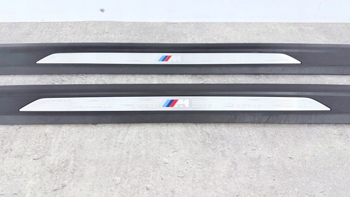 BMW F32 МОЛДИНГИ НАКЛАДКИ ПОРОГОВ M-ПАКЕТ КОМПЛ. 8054525 8054526, фото 5
