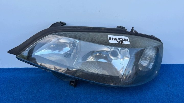 OPEL ASTRA 2 II G ЛЕВАЯ ФАРА ПЕРЕДНЯЯ ЧЕРНАЯ 093175723 K115/CX54, фото 1