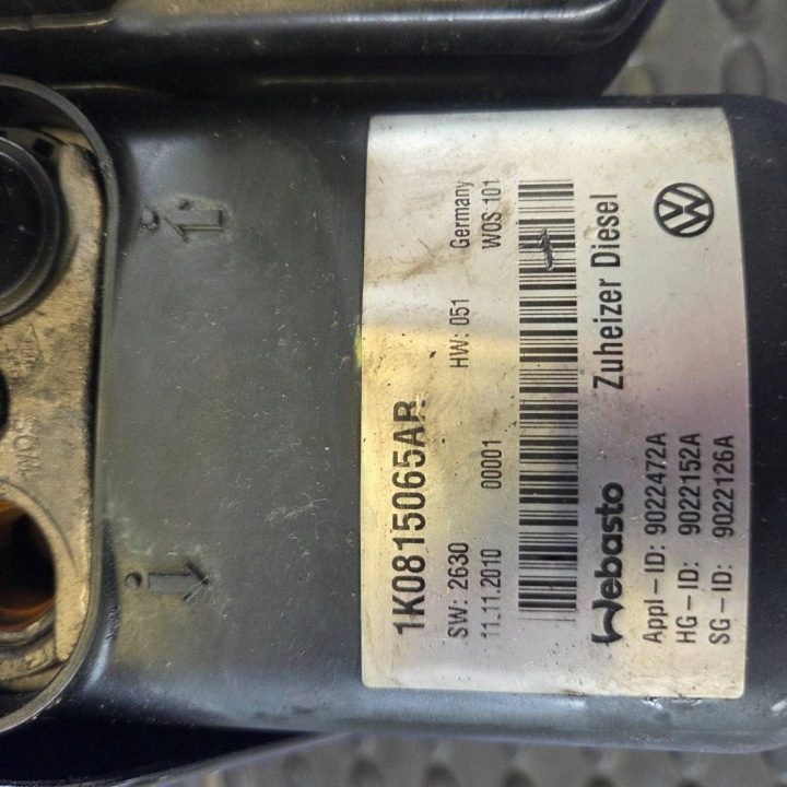 Автономный отопитель (Webasto) Volkswagen Touran II 1K0815065AR 9022152A, фото 8