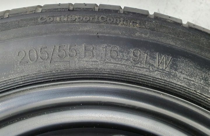 Колесо запасное докатка 205/55/R16 6,5J VW NEW Beetle 1C 1J0601027L, фото 5