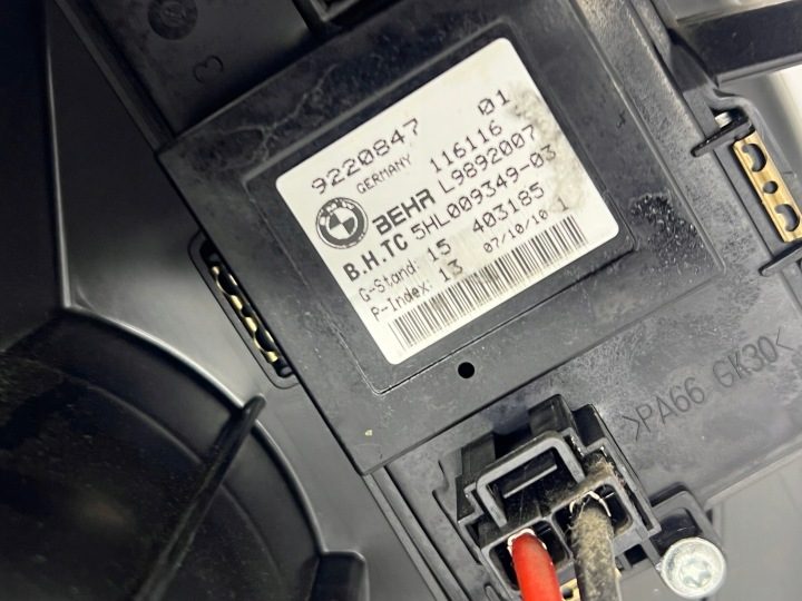 Вентилятор печки европа в сборе BMW F10 F11 9243950 9220847, фото 8