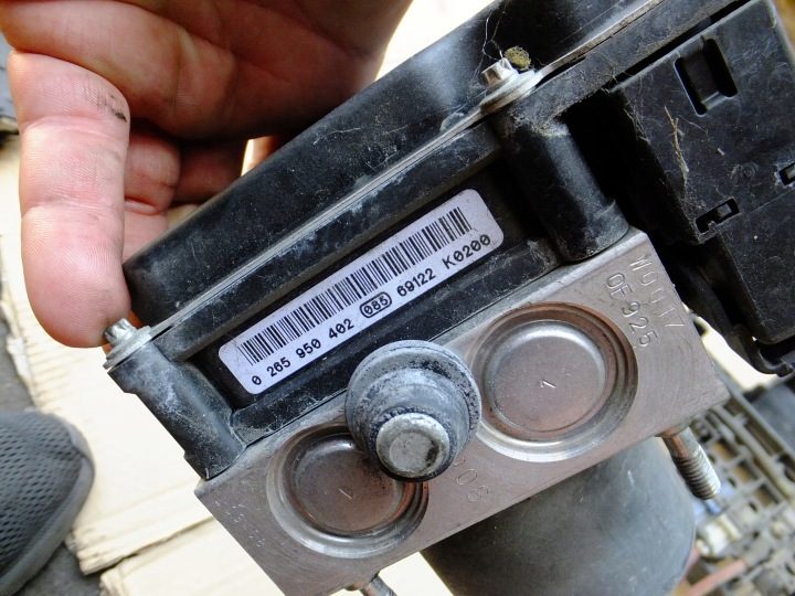 Насос ABS Opel Corsa d 0265950402 0265235163, фото 3