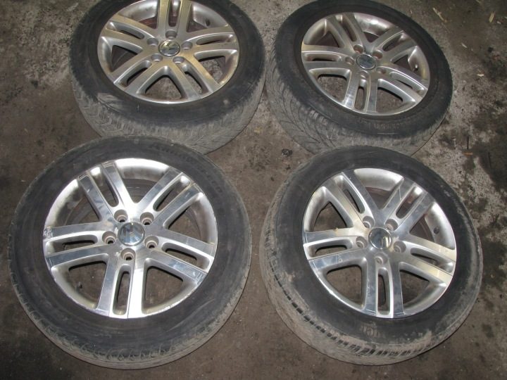 4× Литой диск Audi OE Golf V VI Jetta 7.5" x 16" 5x112 ET 50, фото 1