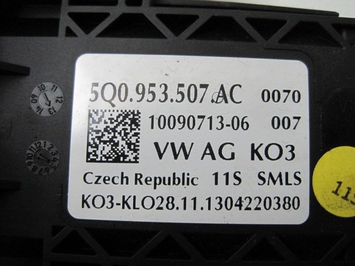 Подрулевой переключатель подрулевого переключателя VW Volkswagen Skoda Seat Leon III 5Q0953507AC, фото 10
