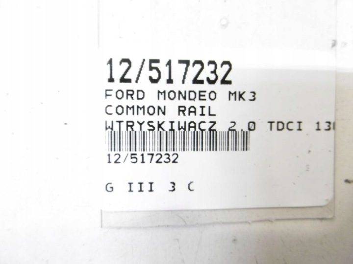 FORD MONDEO MK3 Форсунка дизель, фото 4