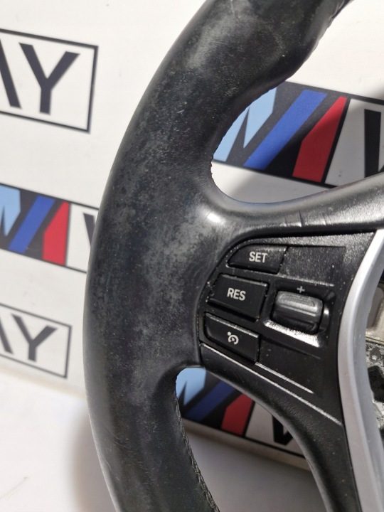 BMW F20 F21 F30 F31 РУЛЬ МУЛЬТИФУНКЦИОНАЛЬНЫЙ КОЖА M-ПАКЕТ ОРИГИНАЛ, фото 6