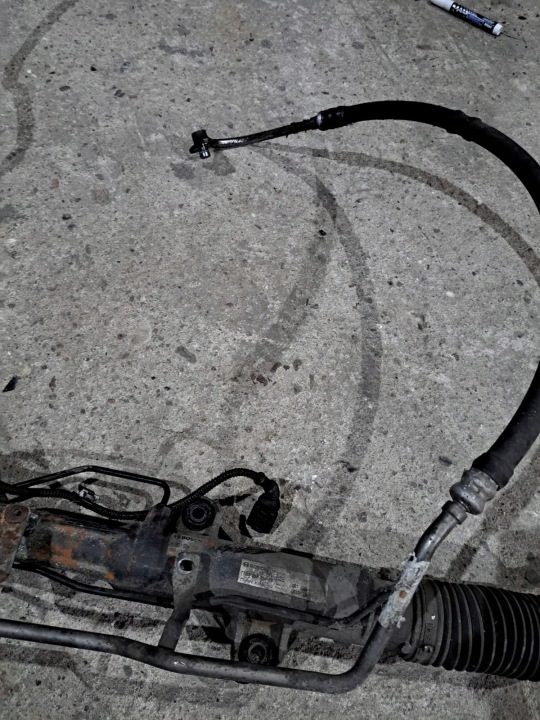 VW T5 рестайлинг T6 7E рулевой механизм рулевая рейка 7E1422061RX, фото 6
