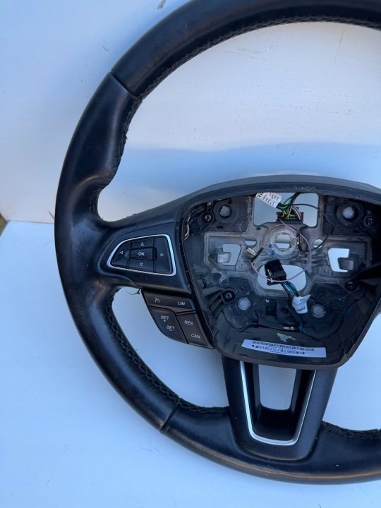 РУЛЬ МУЛЬТИФУНКЦИОНАЛЬНЫЙ С ПОДОГРЕВОМ FORD FOCUS MK3 РЕСТАЙЛИНГ F1EB3600PE3ZHE ITA, фото 3