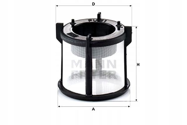 Mann-Filter PU 51 x Топливный фильтр, фото 10