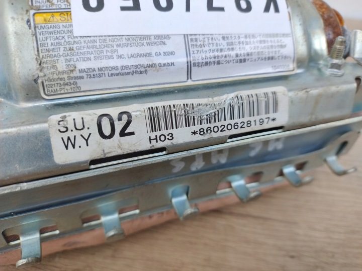 Подушка пассажира Airbag Mazda 6 VI 02-08 год MPS 1040308 K87/050, фото 4