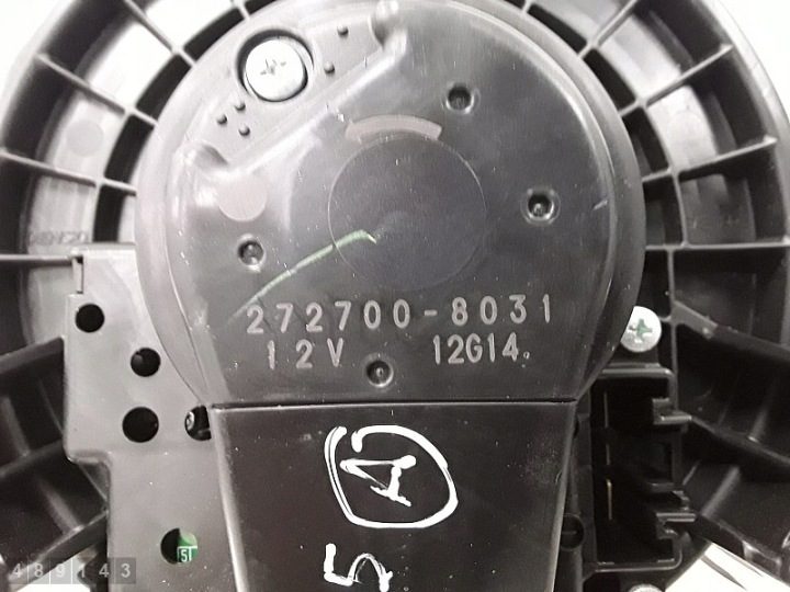 2006 Toyota RAV4 Вентилятор моторчика вентилятора печки 2727008031, фото 3