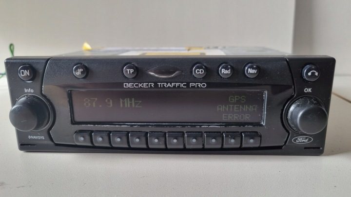 Автомагнитола Ford Becker Trafic Pro Ford VW Golf mk3 Passat t4 t5, фото 3