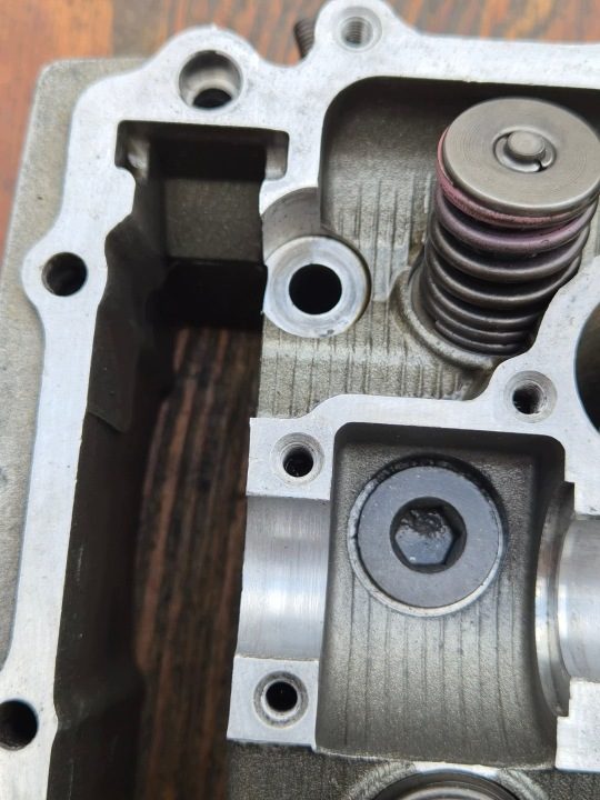 ГБЦ крышка Yamaha YFM 660 Raptor OEM 2001-2005, фото 15