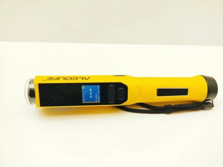 Alkomat Alcolife F8 elektrochemiczny желтый аккумуляторный 0-4 ‰, фото 4