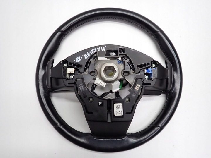 РУЛЬ МУЛЬТИФУНКЦИОНАЛЬНЫЙ КОЖА ЛЕПЕСТКА B64B-170413 MAZDA3 III BM 18 г., фото 2