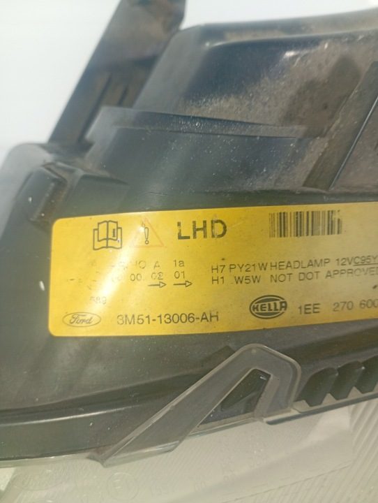 FORD C-MAX MK1 06-09 ФАРА ЛЕВАЯ ПЕРЕДНЯЯ OE 3M5113006AH, фото 5