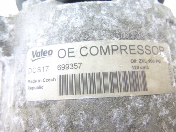 Компрессор кондиционера Valeo 699357, фото 9