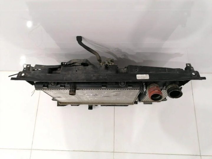 Передняя панель радиаторы вентилятор Citroen C4 II B7 1.6 E-HDI 9676568780, фото 3