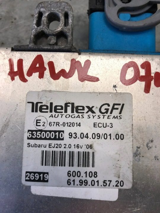 БЛОК УПРАВЛЕНИЯ ГБО SUBARU IMPREZA II УНИВЕРСАЛ HAWKEYE 63500010, фото 3