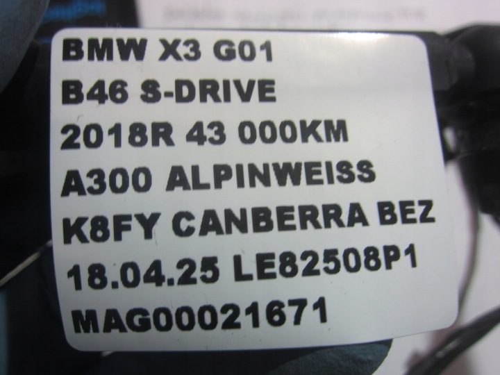 BMW X1 F48 F45 I01 G01 F15 G02 F16 датчик корректора фар 6870200, фото 6