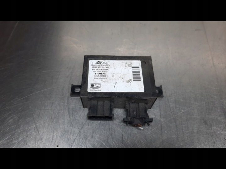 МОДУЛЬ ИММОБИЛАЙЗЕРА VOLKSWAGEN SHARAN I 1.9D 7M0953257AA, фото 1