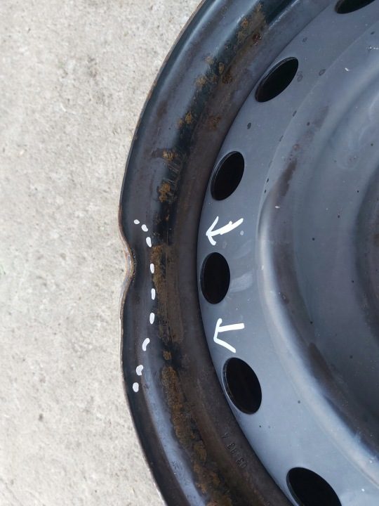 Штампованный диск TOYOTA 6.0" x 15" 4x100, фото 3