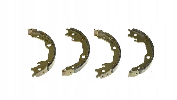 Brembo S 56 545 Комплект колодок тормозных барабанных, тормоз стояночный, фото 1