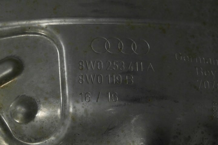 AUDI A4 B9 8W 45TFSI 2.0 TFSI ВЫХЛОПНАЯ СИСТЕМА ГЛУШИТЕЛЬ 8W5253612 8W0253411A, фото 5