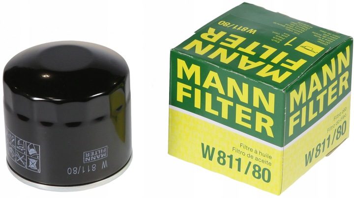 Mann-Filter W 811/80 фильтр масляный, фото 2