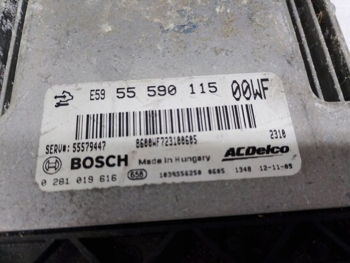 ЭБУ ДВИГАТЕЛЯ OPEL CORSA D РЕСТАЙЛИНГ 1.3 CDTI, фото 3