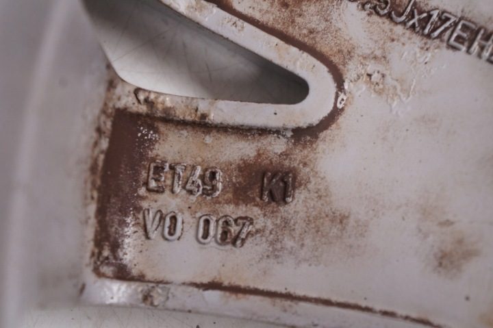 4× Литой диск Volvo OE 7.5" x 17" 5x108 ET 49, фото 9