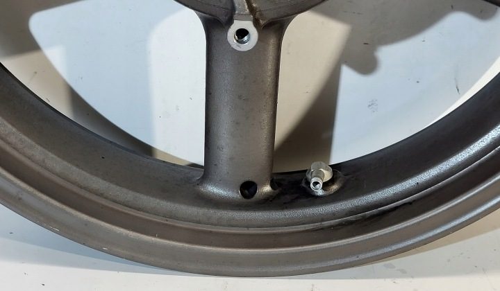 Диск передний 17"x3,50" 5JNF516800TY Yamaha BT 1100 Bulldog 2001-2007r, фото 11