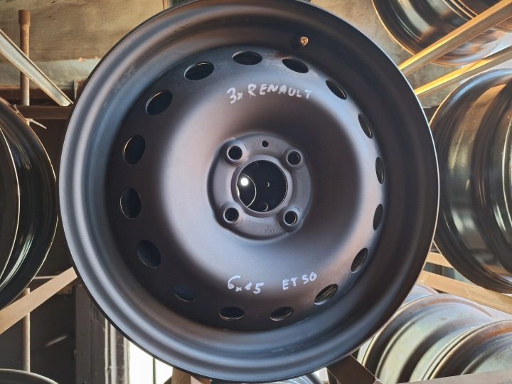 Штампованный диск Dacia OE 6.0" x 15" 4x100 ET 50, фото 1