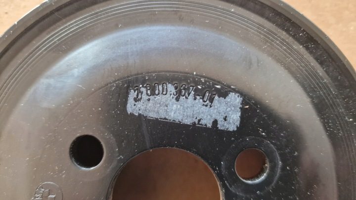 ШКИВ НАСОСА ГИДРОУСИЛИТЕЛЯ BMW E60 E61 E81 E82 E83 E84 E87 E88 E90 E91, фото 4