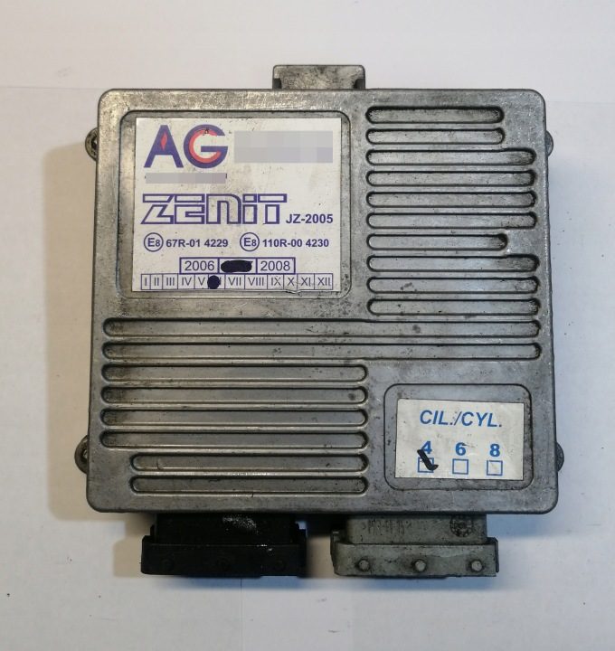 Блок управления ГБО Zenit JZ-2005 4cyl, фото 1