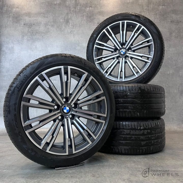18” OEM колеса диски BMW серия 3 4 G20 G21 G22 790M 8089890 8089891 Pirelli, фото 1