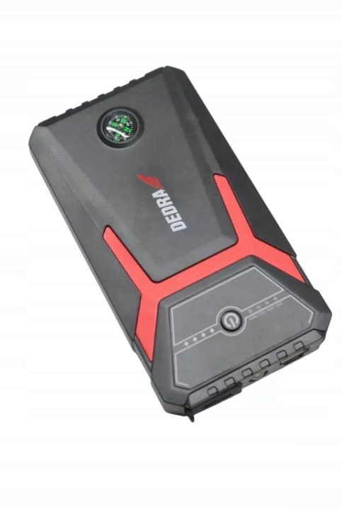 Устройство для пуска DEDRA Jump Стартер 8000 мАч USB-C LED Booster 29,6 Вт·ч, фото 3