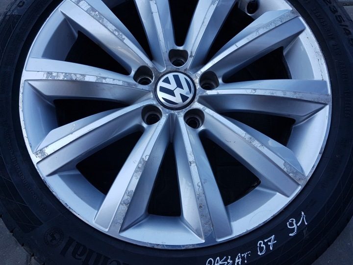 Литой диск VW PASSAT B7 CC 7.5" x 17" 5x112 ET 47, фото 2