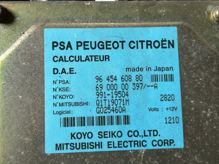 Блок управления ЭУР 9645460880 Citroen C3 I, фото 2