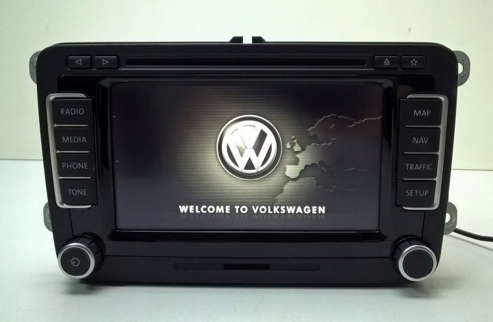 VW RNS 510 PASSAT B7 CC TIGUAN GOLF МАГНИТОЛА НАВИГАЦИЯ EU OE 1T0035686E, фото 5
