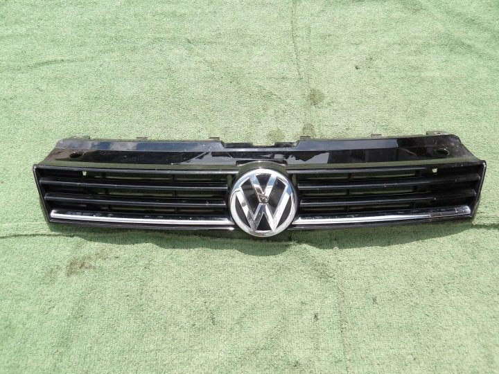 VW POLO V 6R РЕСТАЙЛИНГ 6C 14- РЕШЕТКА РАДИАТОРА ГЛЯНЕЦ AKRYL 6C0853651K 6C0853653F, фото 2