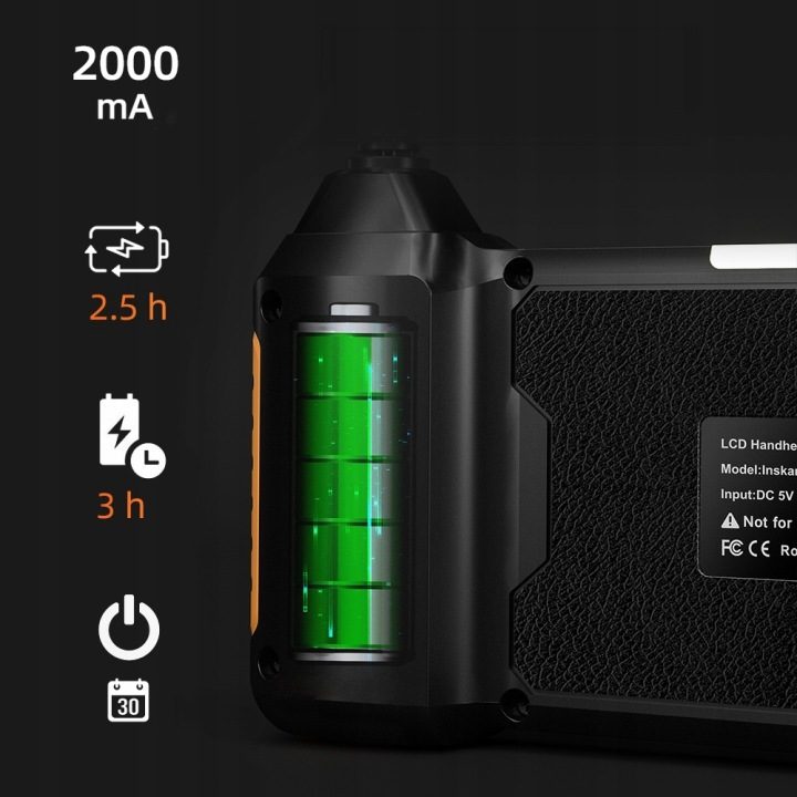 Эндоскоп Benetech с ekranem IPS 5m 5.5 мм IP67 32GB, фото 3